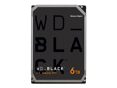 WD Black 6TB HDD SATA 6Gb/s Desktop - WD6004FZWX