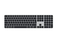 Apple Magic Keyboard with Touch ID and Numeric Keypad - keyboard - USB-C - QWERTY - Italian - black keys Input Device