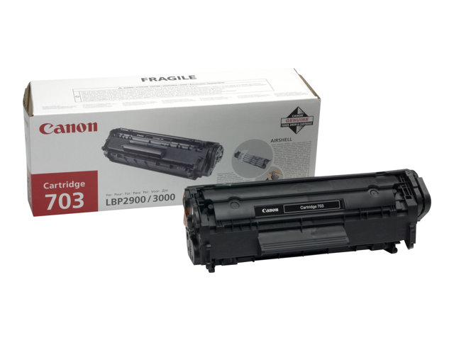 Image of Canon 703 - black - original - toner cartridge