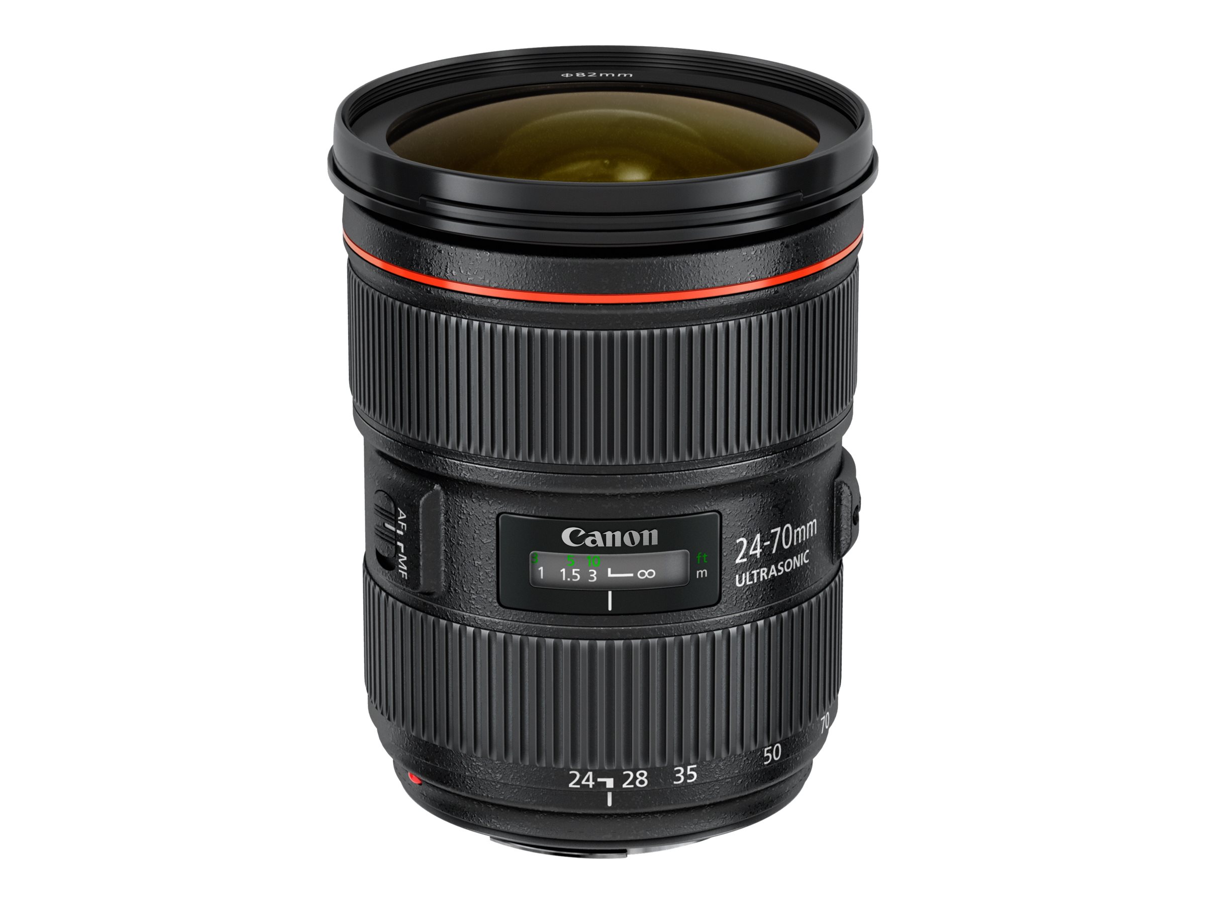 Canon EF zoom lens 24 mm 70 Product shot Front 79950