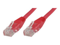 MicroConnect CAT 6 Ikke afskærmet parsnoet (UTP) 3m Netværkskabel Rød