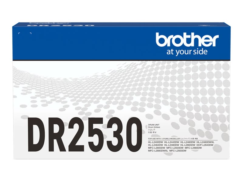 Brother DR2530 black original drum Package view Front 80460
