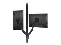 Chief Kontour Dynamic Pole Dual Monitor Mount - For Displays 10-30" - Black mounting component - for 2 LCD displays - black