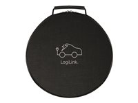 LogiLink Pose For EV charging cable Sort Nylon