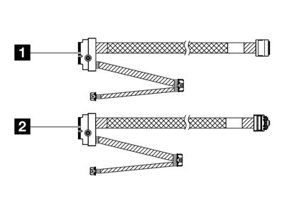 LENOVO ISG ThinkSystem SR635 Cable Kit - 4X97A87900