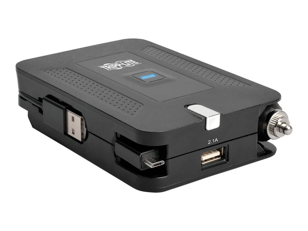 Tripp Lite Mobile Portable Charger Laptop Tablet Smartphone AC USB 4-in-1