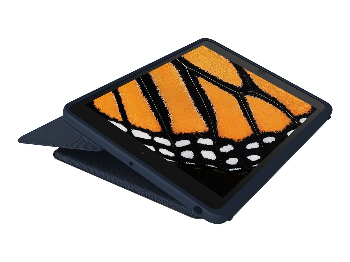 Logitech Rugged Combo 3 Touch for Education - klávesnice a pouzdro - s trackpad - QWERTZ - švýcarská - classic blue Vstupní zařízení – foto 5