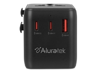 Aluratek - Adaptateur secteur - universel - 20 Watt 