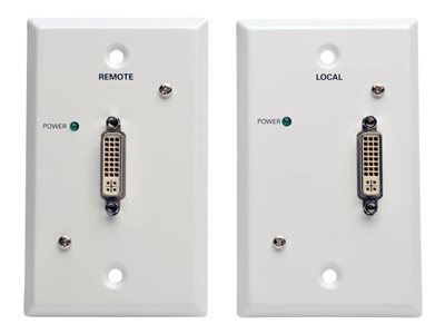 Tripp Lite DVI Over Cat5/Cat6 Video Extender Transmitter and Receiver TAA 100'