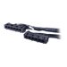 APC CAT6 UTP CMR 6XRJ-45 Black 15.2m