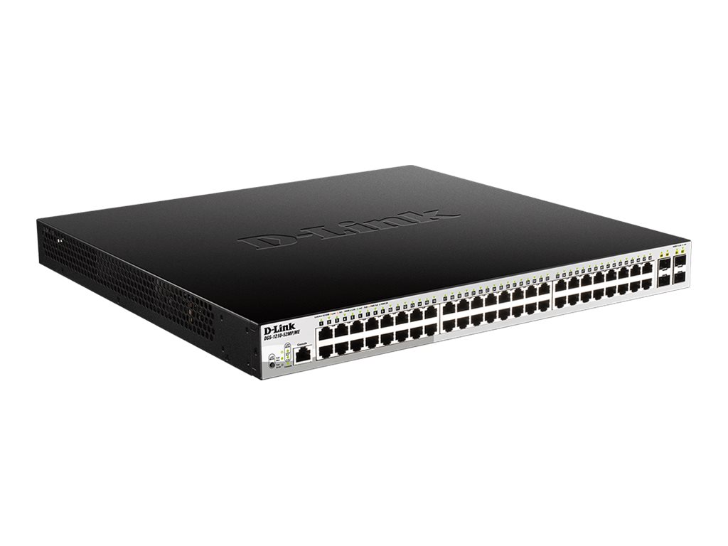 Switch 48 port PoE 10/100/1000BASE-T 4p – foto 2