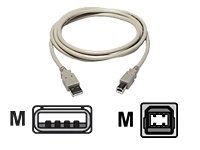 KRAMER USB 2.0 A(M) TO B(M) CABLE-15FT