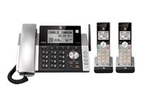AT&T CL84215 Corded/cordless answering system with caller ID/call waiting 