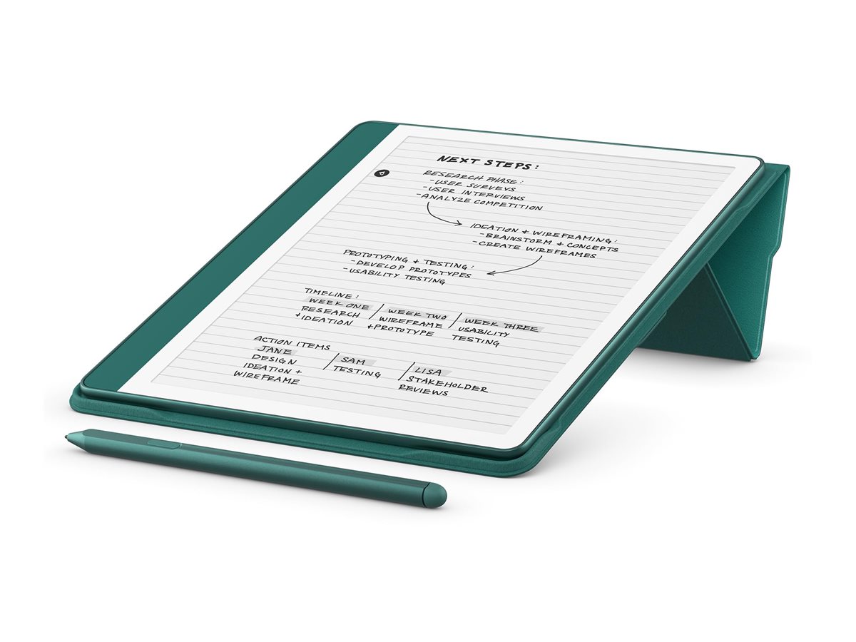 Amazon flip cover for eBook Open view Right-angle 79744
