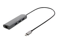 DELTACO USBC-1294 Hub 3 porte USB