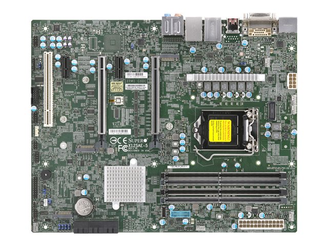 Płyta Główna Intel X12SAE-5, ATX, LGA1200, Intel W580 Chipset, 4x DIMM/ECC