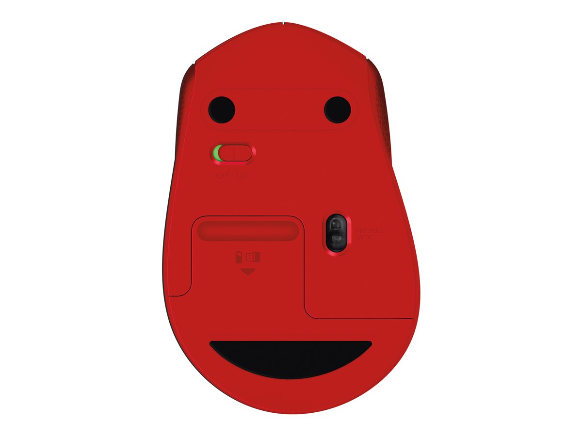 LOGI M330 Silent Plus Red - 2.4GHZ