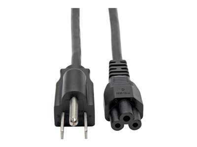 Tripp Lite 10ft Laptop / Notebook Power Cord Cable 5-15P to C5 10A 18AWG 10'