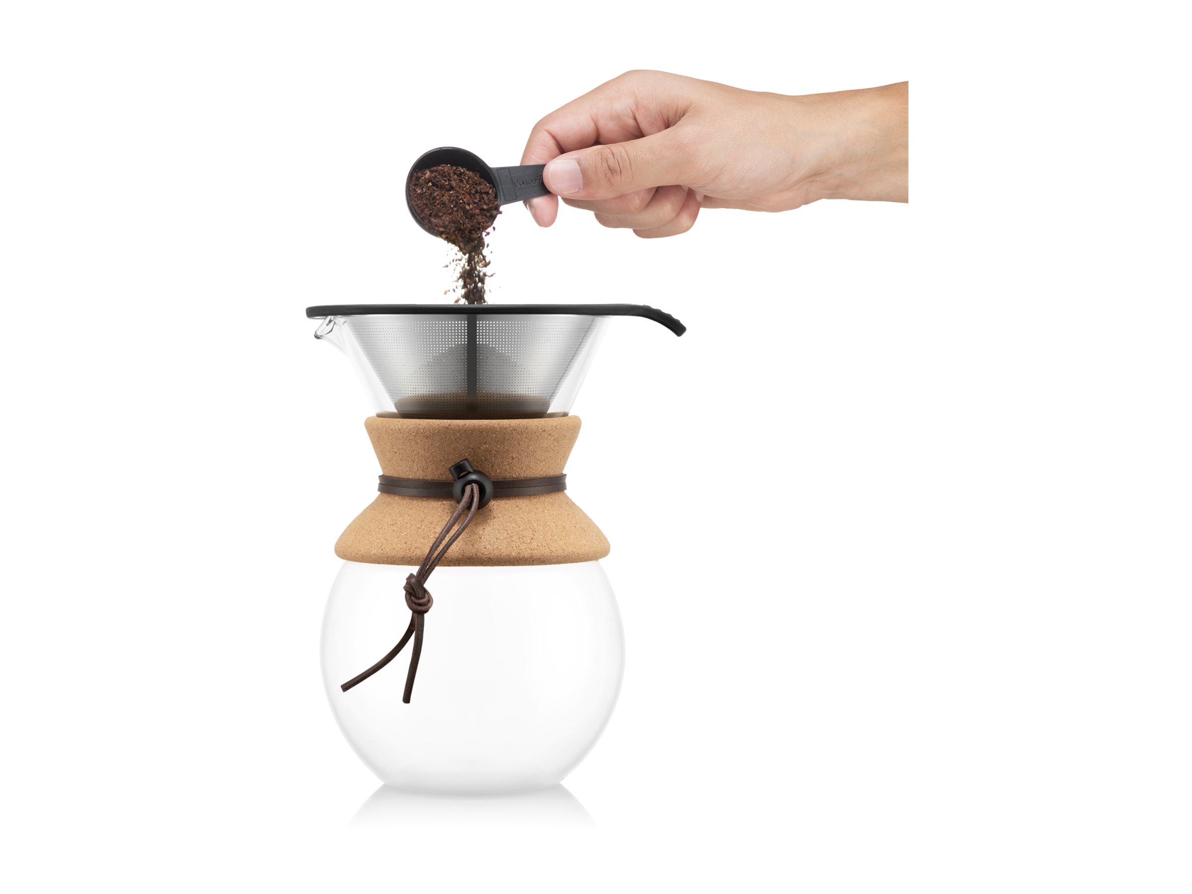 BODUM Pour Over Coffee Brewer - Cork - 1L