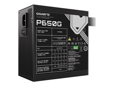 GIGABYTE GP-P650G, Netzteile (PSU) Stromversorgung PC, GP-P650G (BILD2)