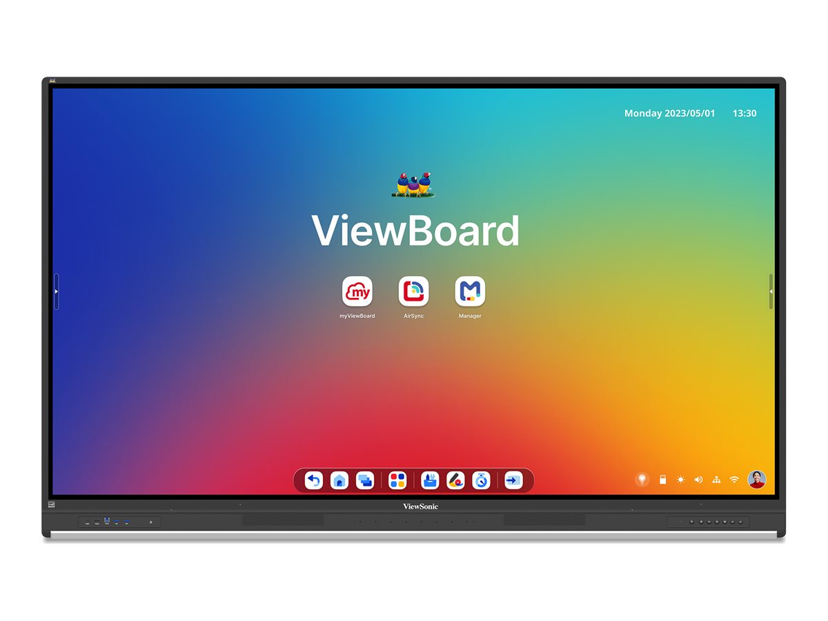 86 VIEWBOARD 4K INTERACTIVE FLAT PANEL, 3840 X 2160 RESOLUTION, TAA COMPLIANT.