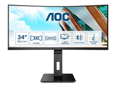 AOC CU34P2A, TFT-Monitore, AOC 86,0cm (34) CU34P2A 21:09 CU34P2A (BILD1)