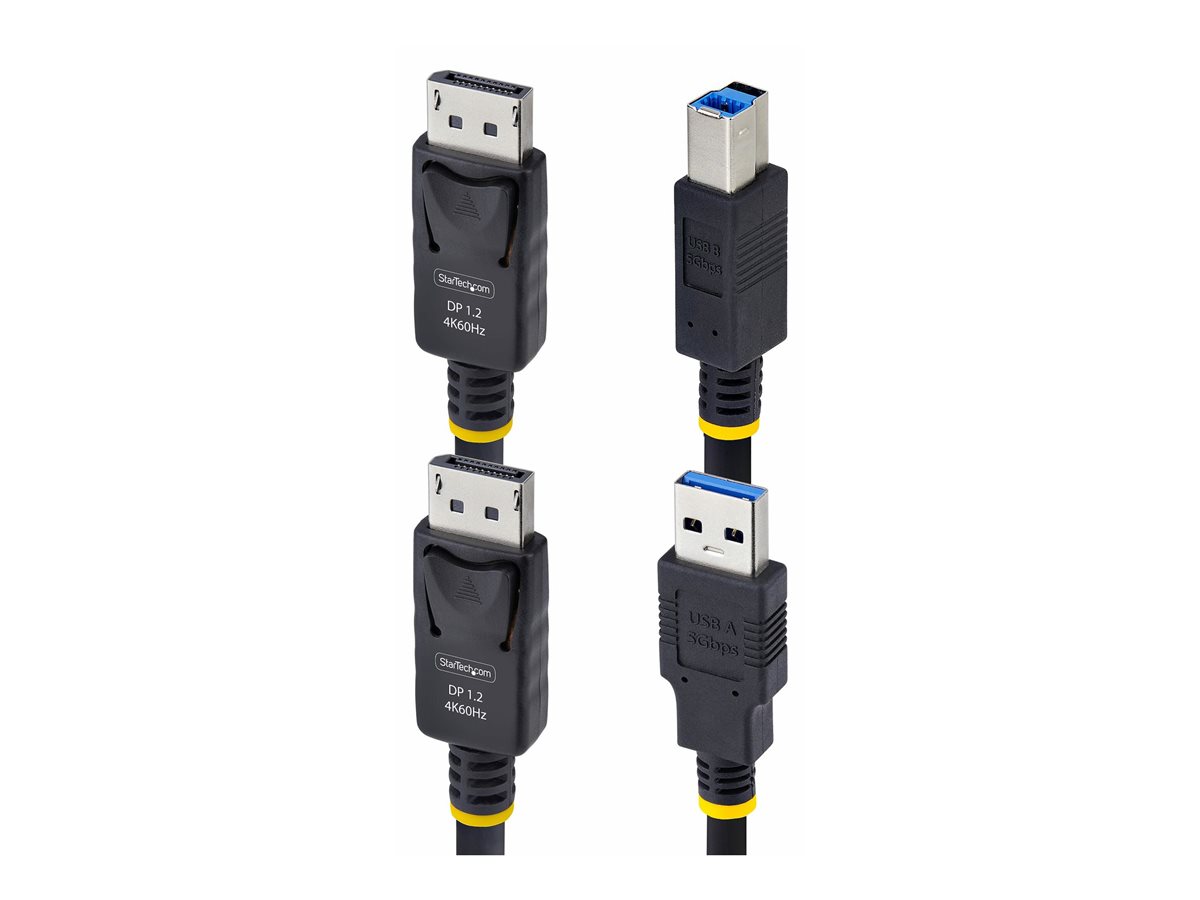 StarTech.com 10ft (3m) DisplayPort and USB 5Gbps KVM Cable - kabel klávesnice / videa / myši (KVM) - 3 m – foto 2