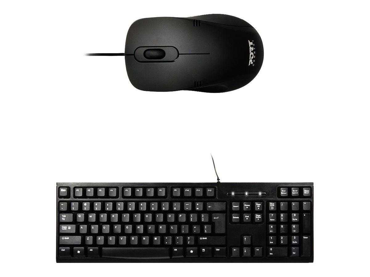 PORT DESIGNS Pack Keyboard + Mouse UK