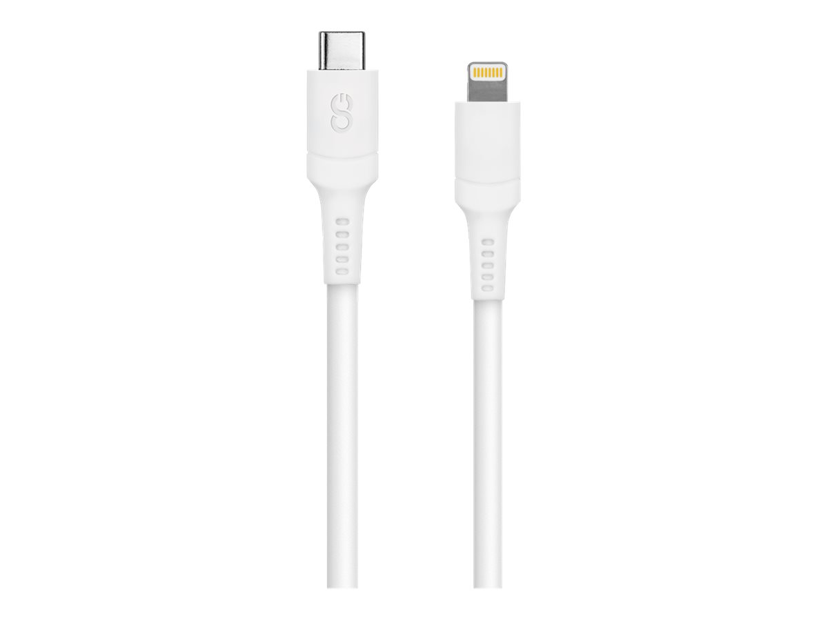 LOGiiX Sync and Charge 1.2m Lightning Cable for Apple iPad/iPhone/iPod - White - LGX13168