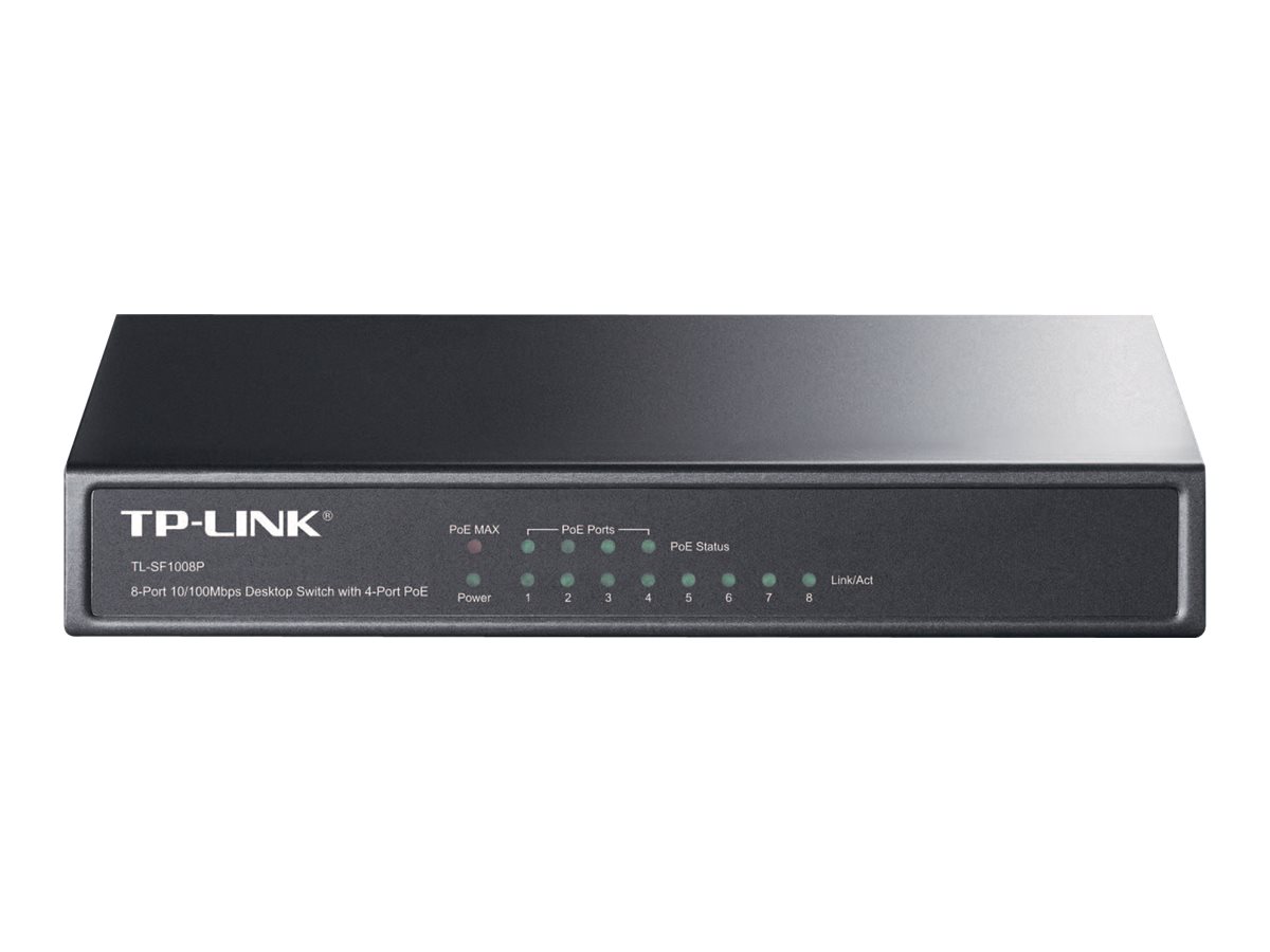 TP-LINK 8-port 10/100M PoE Switch