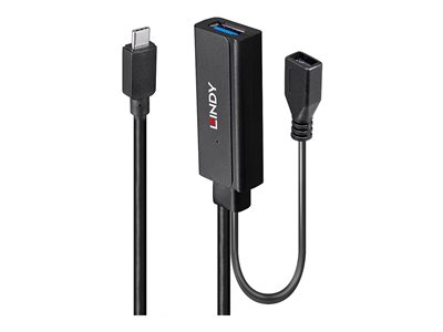 LINDY 5m USB 3.2 Gen 1 C/A Active Ext.