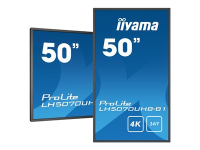 IIYAMA LH5070UHB-B1, Public Display & Beschilderung DS  (BILD6)