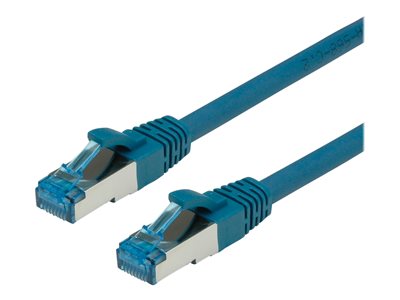 VALUE Patchkabel Kat.6A Class EA blau 3m