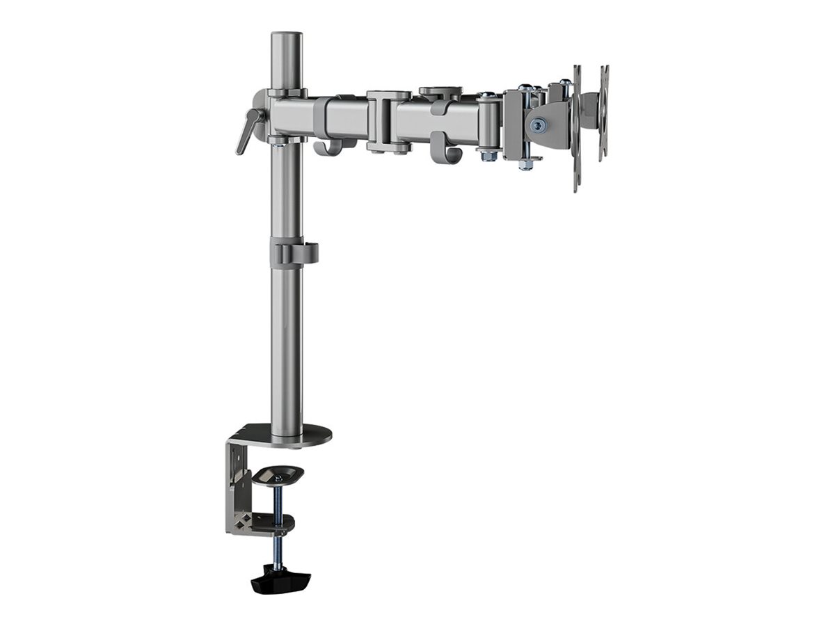 NEOMOUNTS Flat Desk Mount 2 screens Silv