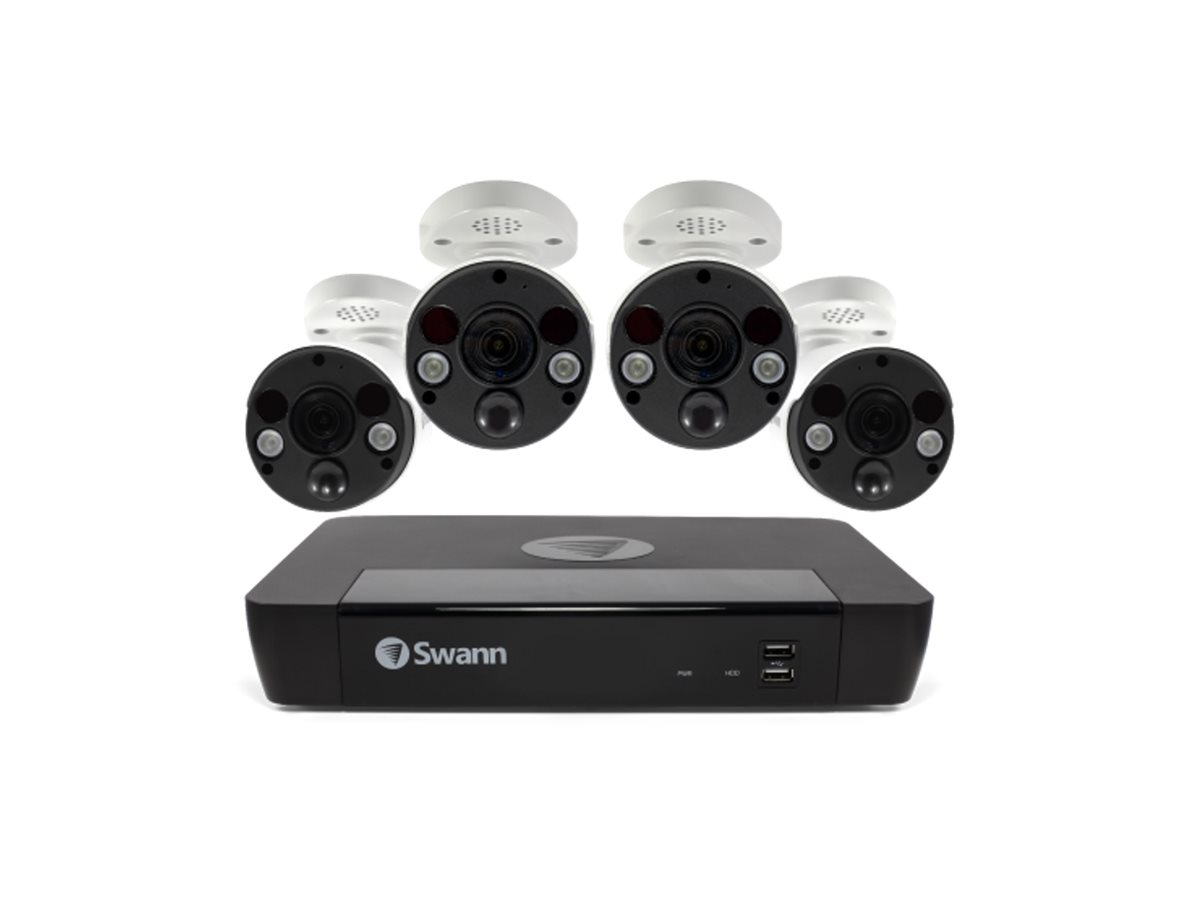 Swann SWNVK-886804FB NVR + camera(s) wired (LAN) AC powered Product shot Front 79800