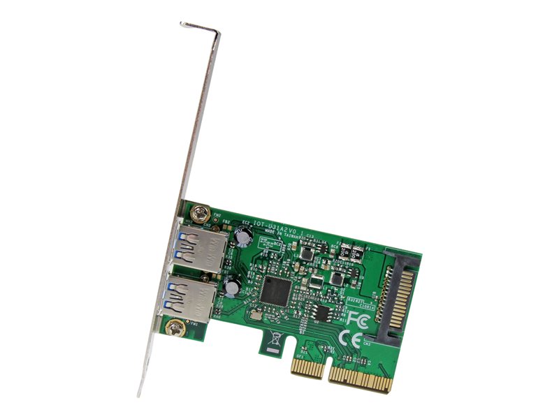 StarTech.com Carte PCIe 2 Ports USB - 10Gbps/port - Carte