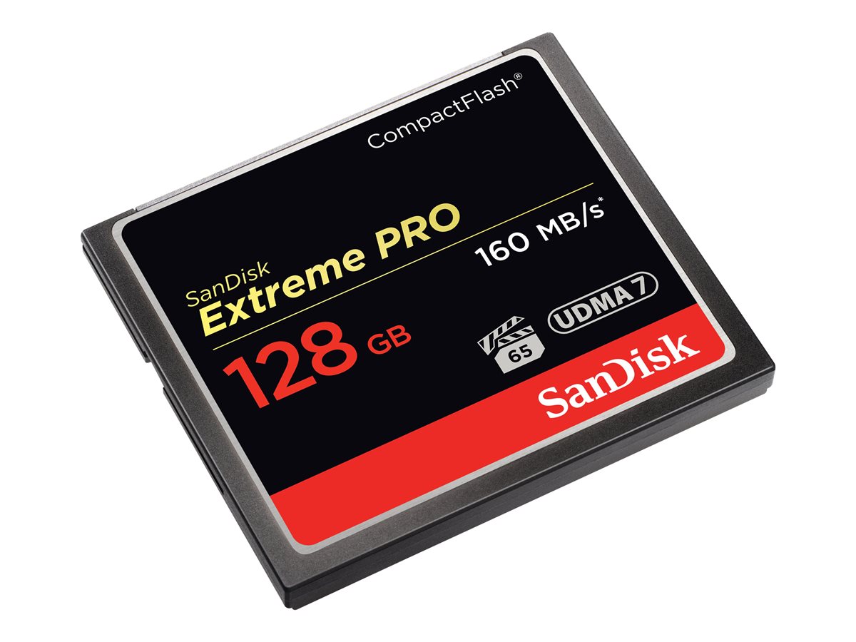 SanDisk Extreme Pro - paměťová karta flash - 128 GB - CompactFlash – foto 2