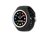 Samsung GP-TYL305AMB - Band for smart watch - 40 mm - black/white - for Galaxy Watch4, Watch5, Watch6, Watch7