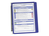 Registersystem væghængt A4, med 5 stk. lommer