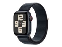 Apple Watch SE (GPS + Cellular) 40 mm Sort Smart ur