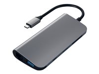 Satechi USB-C Multimedia Hub - Space Grey - ST-TCMM8PAM