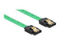 DeLOCK Seriel ATA-kabel Grøn 20cm