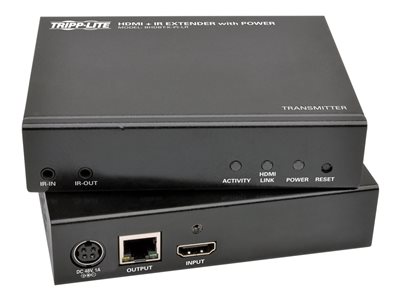 Tripp Lite HDBaseT HDMI Over Cat5e Cat6 Cat6a Extender Kit with Power / IR Control 4K x 2K @ 24/30Hz 100m 328ft