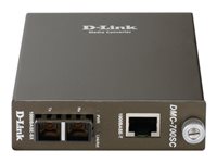D-Link DMC 700SC - fibre media converter - 1GbE
