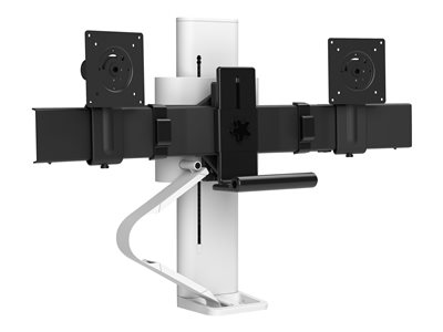 Ergotron TRACE - Mounting kit (handle, base, lift column, extension arms, bow, 2 sliding pivots, 2-piece desk clamp)