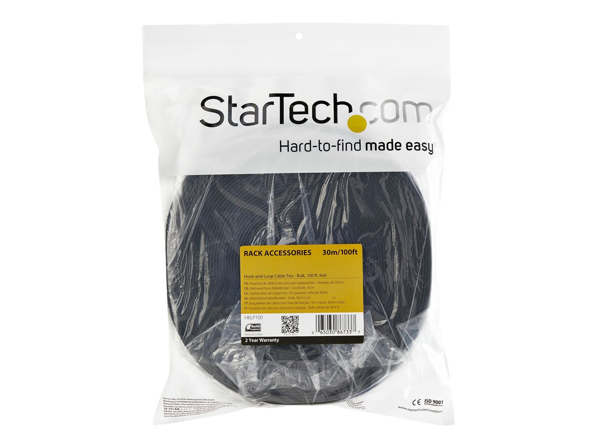 STARTECH Hook-and-Loop Cable Ties - 7.6m Roll – foto 4