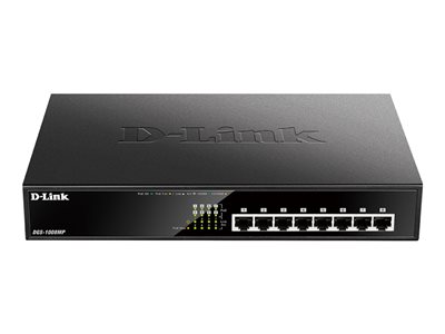 D-LINK DGS-1008MP, Netzwerk Switch Nicht verwaltet,  (BILD2)