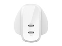 Belkin BoostCharge Pro power adapter - 2 x USB-C - 60 Watt