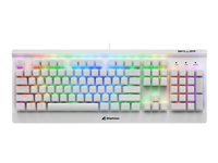 Sharkoon Skiller SGK3 Tastatur Mekanisk RGB Kabling USA
