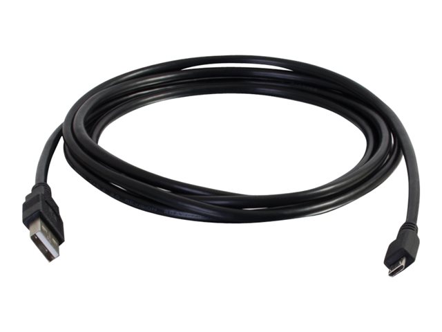 C2G 6.6ft USB to Micro B Cable - USB A to Micro USB Cable - USB 2.0 - M/M - kabel USB - USB do Micro USB typ B - 2 m – foto 4